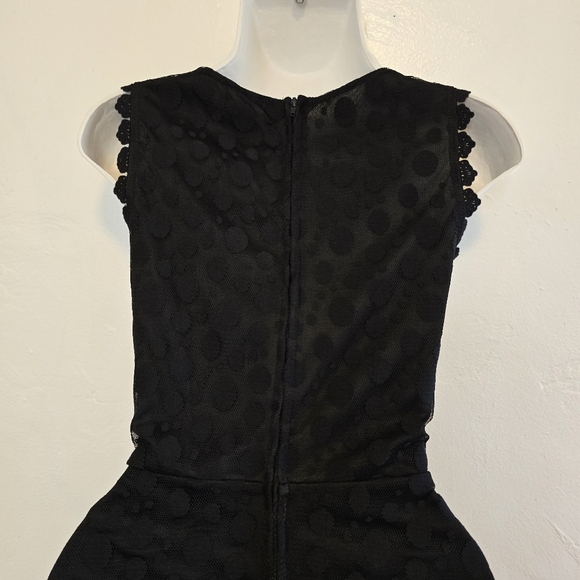 Lily Rose - Black Fit & Flare Mini Dress - Picture 9 of 15